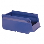 Bin rail 1500 mm for wall/workbench + 14 bins 170x105x75