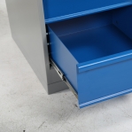 Worktable w. draw. 5 draw. 2000x800 mm, oak