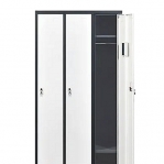 Metallist riidekapp 2-uksega 1820x600x500, kokkupandav, L2F1