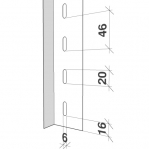 Laoriiul lisaosa 2300x1000x500 150kg/riiuliplaat,6 plaati