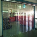 PVC kardin Standard 2x100mm/jm