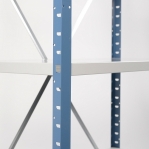 Laoriiul põhiosa 2100x1000x300 200kg/riiuliplaat,5 plaati, sinine/helehall