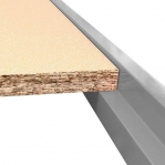 Rehviriiul ratastega 2100x1200x500, 2 rehvitasandit + 1 tasand puitplaadiga MAXI