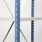 Laoriiul lisaosa 2500x1000x400 200kg/riiuliplaat,6 plaati, sinine/helehall