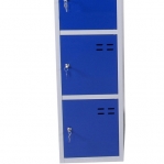 Sektsioonkapp, 5-ust, sinine/hall, 1920x350x550