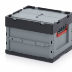 Plastkast kaanega. Kokkupandav. 40x30x27  cm