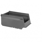 Bin rail 1500 mm for wall/workbench + 14 bins 170x105x75
