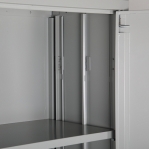 Töökojakapp Easy 1800x900x400, hall RAL7035, kiirelt kokkupandav