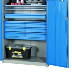 Workshop cabinet 2000x1020x540 RAL 7038/5005
