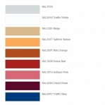 Cleaning cupboard 1900x800x545 RAL 7035