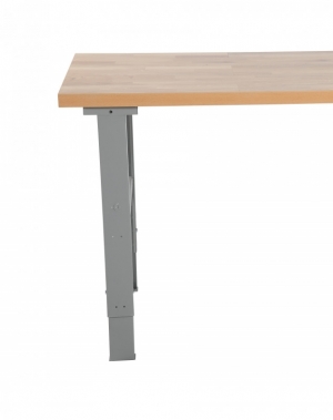 Worktable w. draw. 5 draw. 2000x800 mm, oak