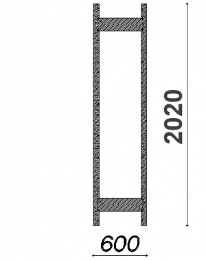 KÜLGRAAM 2020X600 KASTEN ZN kasutatud