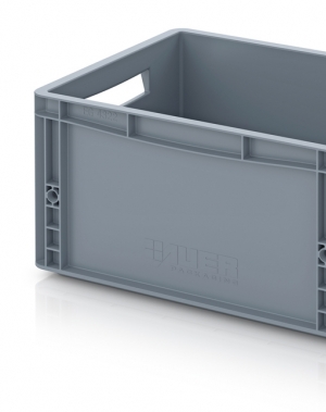 Plastikkast käeavadega 400x300x220