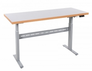 Töölaud elektriline, 2000x800mm/300 kg, h=792-1242 mm, laminaat