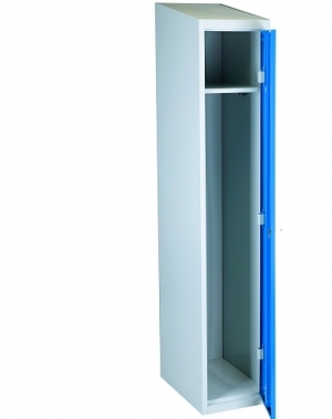 Riidekapp 1 uksega, sinine/hall 1920x350x550