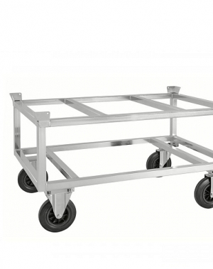 EUR aluse käru 1200x800x700mm, galvaniseeritud