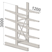 Starter bay 3000x1000x2x1200,5 levels
