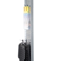 Side frame closed perforated 3000x600
