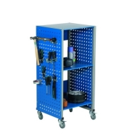 Tööriistakäru perforeeritud ratastel 490x445x1080