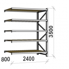 Laoriiul jätkuosa 3500x2400x800 300kg/tasapind,5 PLP tasapinda MAXI