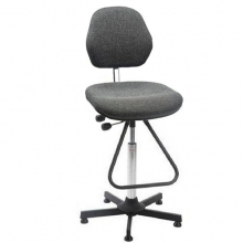 Chair Aktiv, gray, high, with footrest