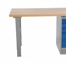 Töölaud 1600x800 5-osalise sahtlikapiga, tamm