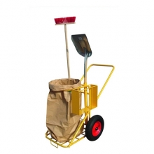 Solid Cleaning trolley 1120x730x1118mm, 200kg