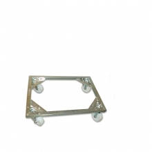 Kasti aluskäru ratastel 600x400mm, nailonrattad