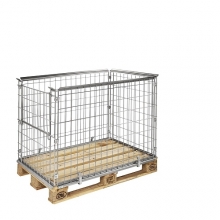 Pallet cage 1220x820x870 opening short side