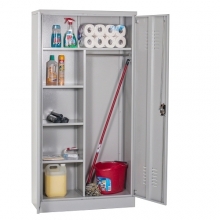 Koristajakapp 1820x900x500 RAL 7035 sokliga CLICK