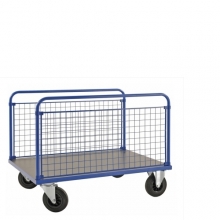 Platvormkäru 1200x800x900mm, piduriga, 500kg